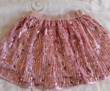 Glitter Pink Girls Skirt