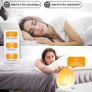 Alarm Clocks, Wake Up Light with Sunrise/Sunset Simulation Dual Alarms Bedside Night Lamp Snooze Function FM Radio 7 Natural Sound 11 Colorful Atmosphere Lamp Image 2