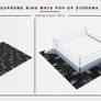 WWE AEW Wrestling Ring Mat Diorama 3 Pack Extreme Sets Image 2