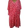 ASOS Red white floral dress size 18 Postage included Image 3