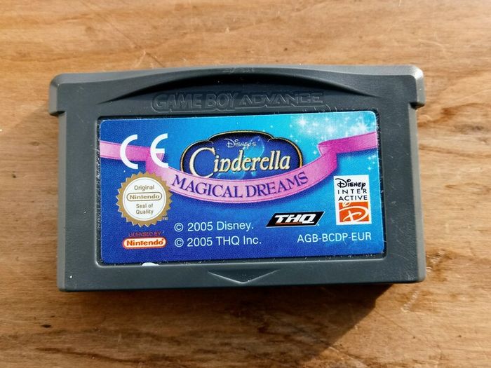 Nintendo Gameboy Advance Cinderella Game