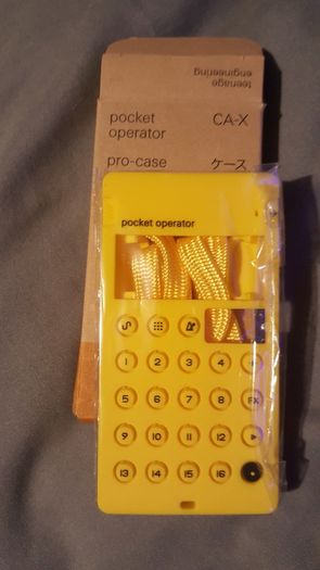 Teenage Engineering PO-128 Mega man pocket operator.