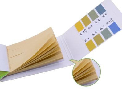 80 pH test strips 5.4-7.0