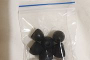 noise cancelling ear buds 5 pairs different sizes black white grey brand new