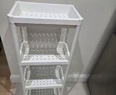 ikea vesken shelf unit, white