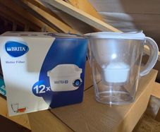 Brita Water Filter + 7 Filter Replacements