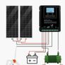 400W 12V Solar Wind Power Kit Off Grid MPPT Controller Image 2