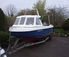 John Dory 17ft fishing boat 75hp Yamaha outboard