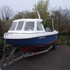 John Dory 17ft fishing boat 75hp Yamaha outboard