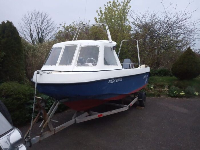 John Dory 17ft fishing boat 75hp Yamaha outboard