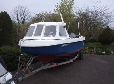 John Dory 17ft fishing boat 75hp Yamaha outboard