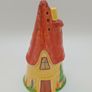 Rare 1930's Carlton Ware Handpainted Cottage Sugar Sifter Image 7