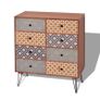 Sideboard 8 Drawers Brown Image 5