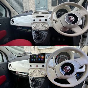 Fiat 500 500L 500X Apple CarPlay Android Auto Radio Stereo