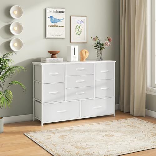 White Chest of Drawers