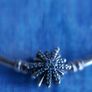 Genuine Pandora Sterling Silver 925  Limited Edition Firework Snowflake Christmas Bangle 10,8g Image 3