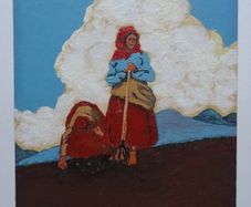 In the style of Artist, Paul Henry (Irish) Title, The Potato Digger