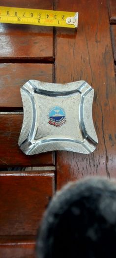 Vintage metal ashtray ,townend Thoresen car ferries free shipping within Ireland, see pictures for condition, nice patina,,collectors item, sold as seen