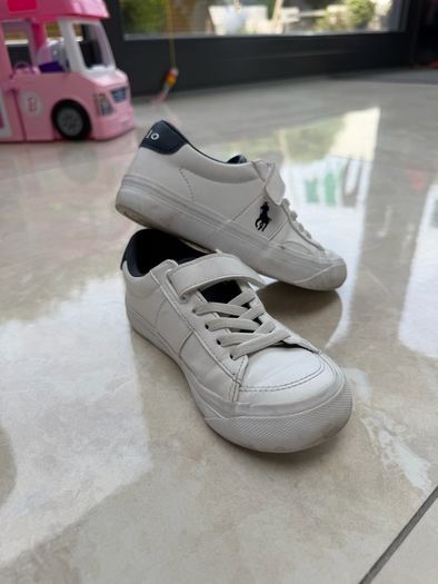 Ralph Lauren Polo trainers white/navy