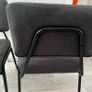 Made Knox dining chairs in grey x 2 Image 6