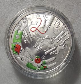 Lithuania 5 Euro Silver (.925) Proof Coin 2022 - Zuikis Puikis - Tales from My Childhood