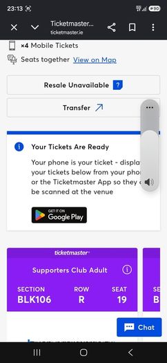 Ireland Rugby tickets v Argentina