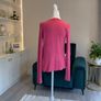 Ladies Fuchsia Pink Light Cardigan from Sud Express Image 6