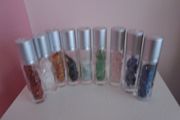Sodalite Roller ball bottle, Crystals and gemstones,Rose Quartz