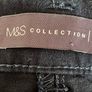 Size 12 Navy Cotton Mix Jeans by Marks&Spencer Image 2