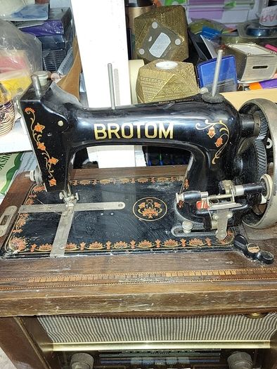 Antique sewing machine