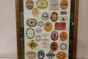 Guinness labels collage print