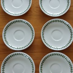 Portmeirion Botanic Garden saucers