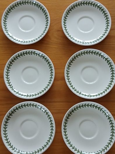 Portmeirion Botanic Garden saucers
