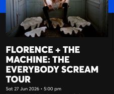 florence and the machine 4 tickets