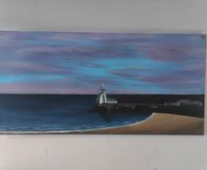Original acrylic landscape painting