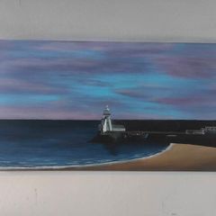 Original acrylic landscape painting