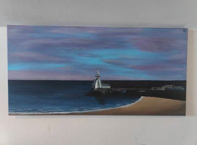 Original acrylic landscape painting