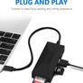 Rocketek USB 3.1 (Type-C) USB 3.0 Hub & SD/TF Card Reader (Brand New/Warranty) Image 4