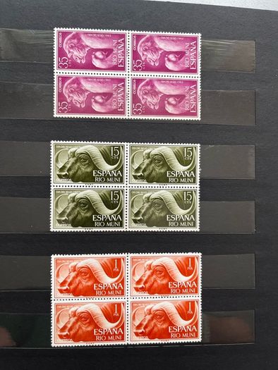 SPAIN Colonies album with stamps