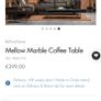 WOO Design Mellow Marble Coffee Table Image 3