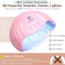 FREE SHIPPING 28 Colors Fall Winter Gel Nail Polish Set with Lamp Starter Kit No Wipe Base & Top Coat Bond Primer Image 3