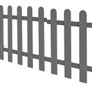 Picket Fence Wpc 200x60 Cm Multiple Sizes/colours Available (free Postage) Image 5