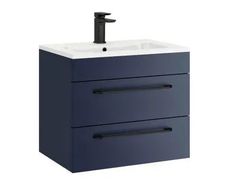 Deep Blue Vanity Unit