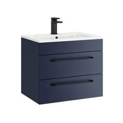 Deep Blue Vanity Unit