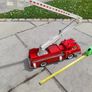 Old tin plate fire engine Image 2