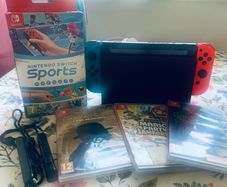 Nintendo Switch 2 controllers and 5 games