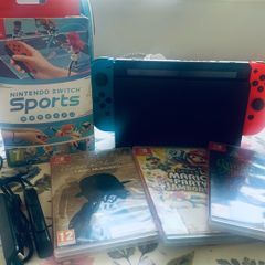 Nintendo Switch 2 controllers and 5 games