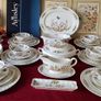 60 Piece Aynsley Cottage Garden Bone China Dinner And Tea Service / Set For 6 Person Setting Made In England Dishwasher And Microwave Safe Image 3
