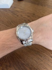 Seiko Mod NH38 Automatic Arabic Dial Sky Blue