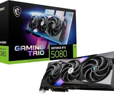 Msi Geforce Rtx 5080 16g Gaming Trio Oc, 16384 Mb Gddr7